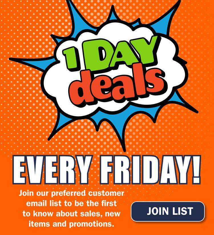 1 Day Sale