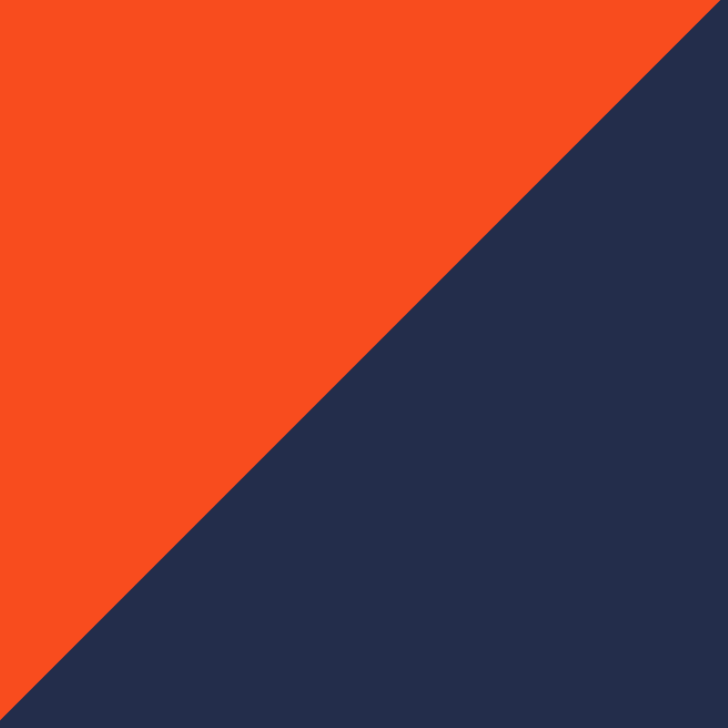 Orange/Navy