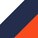 White/Navy/Orange