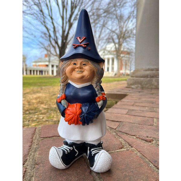 Virginia Cheerleader Gnome