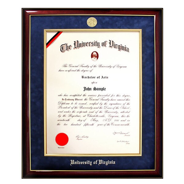 Diploma Frames The UVA Bookstores